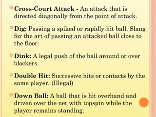history of the game volleyball --------- | PPTX