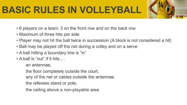 Volleyball Rules Regulations History Pdf Pdf