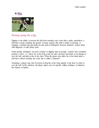 Volley Ball | DOCX
