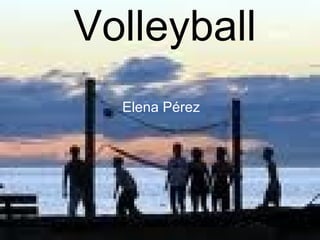 Volleyball Elena Pérez 