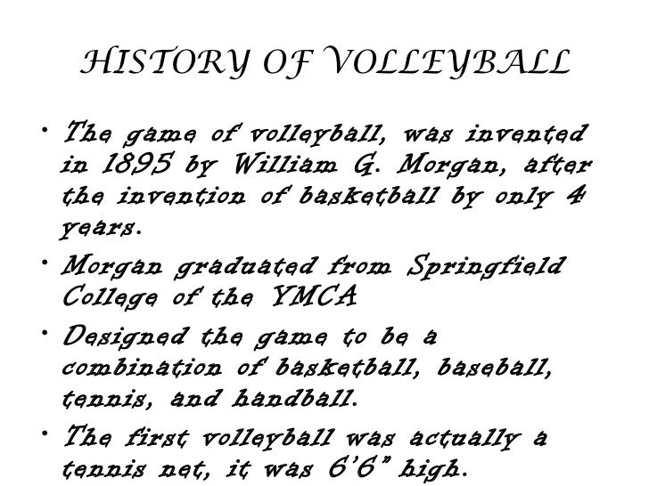 Volleyball powerpoint