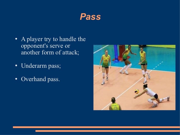 Volleyball presentation