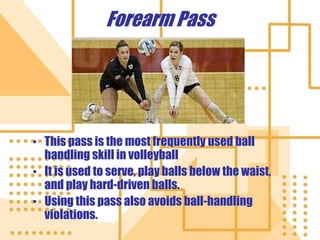 Volleyball Forearm Pass