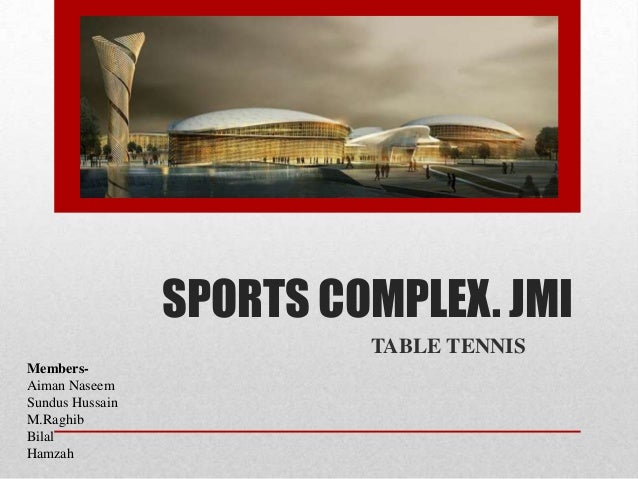 Siri fort sports complex case study picture