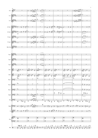 °
¢
°
¢
°
¢
{
°
¢
Fl. 2
Cl. 1
Cl. 2
A. Sax. 1
A. Sax. 2
T. Sax. 1
T. Sax. 2
Bari. Sax.
Tpt. 1
Tpt. 2
Tpt. 3
Hn. 1
Hn. 2
Tbn. 1
Tbn. 2
Tbn. 3
Euph.
Tba.
Baixo
Vi.
Pno.
Bat.
16
mf p
&
##
#
∑
-
3
∑ ∑
&
##### ∑
-
3
∑ ∑
&
##### ∑
-
3
∑ ∑
&
##
###
# ∑
&
##
#### ∑
3
&
##### -
3
∑
3
&
##
### -
3
∑
3
&
##
###
# ∑ ∑ ∑ ∑ ∑ ∑ ∑ ∑
&
##
### ∑ ∑
3
∑ ∑ ∑ ∑
&
##
### ∑ ∑
3
∑ ∑ ∑ ∑
&
##### ∑ ∑
3
∑ ∑ ∑ ∑
&
> > > > . > > > > > . > > > > > . > > > > > . >
&
> > > > . > > > > > . > > > > > . > > > > > . >
?##
#
?##
#
?###
?### -
3
∑
3
?##
#
?###
&
###
∑
&
##
#
?##
#
/
Œ ‰ œ
J
œ œ œ œ ˙
Œ œ œ ˙ Ó ‰ œ
J
œ œ œ œ œ œ ˙
Ó
Œ ‰ œ
J
œ œ œ œ ˙
Œ
œ œ ˙
Ó ‰ œ
J
œ œ œ œ œ œ ˙
Ó
Œ ‰ œ
J
œ œ œ œ ˙
Œ
œ œ ˙
Ó ‰
œ
j
œ œ œ œ œ œ ˙ Ó
œ ‰ œ œ œ
J
˙ Ó Œ œ œ œ œ œ™ œ
J
œ œ œ ˙ Œ œ ˙ Ó Ó Œ œ
œ ‰ œ œ œ
J
˙ Ó Œ œ œ œ œ œ™ œ
J œ œ œ ˙ Œ œ ˙
Ó Œ œ œ ˙
w Œ ‰
œ
j œ œ œ œ ˙ Œ œ œ w ˙ œ œ w
Œ
œ œ ˙
w Œ ‰
œ
j œ œ œ œ ˙ Œ œ œ w
˙ œ œ w Œ
œ œ ˙
Ó Œ œ œ ˙ Ó
Ó Œ œ œ ˙ Ó
Ó Œ
œ œ ˙
Ó
œ# œ
Œ Ó œ# œ ‰ œ
j Œ œ œ# œ Œ Ó
œ œ
‰
œ
j Œ
œ œ œ
Œ Ó
œ œ
‰
œ
jŒ
œ œ œ
Œ Ó
œ# œ
‰
œ
j Œ
œ
œ œ
Œ Ó
œ# œ
‰
œ
j Œ
œ œ# œ
Œ Ó
œ# œ
‰
œ
j Œ
œ œ# œ
Œ Ó
œ# œ
‰
œ
jŒ
œ œ# œ
Œ Ó
œ œ
‰
œ
j Œ
œ
w
˙ ˙ w
˙ ˙ w w w
œ œ œ œ
w ˙ ˙ w ˙ ˙ w w w œ œ œ œ
w ˙ ˙ w ˙ ˙ w w w œ œ œ œ
w Œ ‰ œ
j œ œ œ œ ˙ Œ œ œ w
˙ œ œ w
Œ
œ œ ˙
œ
‰
œ
j
œ œ
œ
‰ œ
j œ
œ œ œ ˙™
œ
œ
‰
œ
j
œ œ œ
‰
œ
j
œ œ œ
‰ œ
j
œ œ œ
‰ œ
j
œ œ œ
‰
œ
j
œ œ
œ ‰ œ
J œ œ
œ ‰
œ
J
œ
œ œ œ ˙™
œ
œ ‰ œ
J œ œ œ ‰ œ
J œ œ œ ‰
œ
J œ œ œ ‰
œ
J œ œ œ ‰ œ
J œ œ
œ ‰ œ œ œ
J
˙ Ó Œ œ œ œ œ œ œ œ œ ˙ Œ œ ˙ Ó Ó Œ œ
www www www
www
www www www
www
w
w
w
w
w
w w
w
w
w
ww ww w
w
œ Œ
œ ¿¿
œ
¿ œ¿ ‰ ¿j
œ œ
œ ¿ ‰
Œ
¿j
‰
œ
œ¿j
‰ ¿j
œ
œ ¿ ¿
œ
J
‰ Œ Œ œ
œ
‰
Œ
¿j
‰
œ
œ¿j
‰ ¿j
œ œ
œ ¿ ‰
Œ
¿j
‰
œ
œ¿j
‰ ¿j
œ
œ ¿
œ Œ
œ ¿¿
œ
¿ œ¿ ‰ ¿j
œ œ
œ ¿ ‰
Œ
¿j
‰
œ
œ¿j
‰ ¿j
œ œ
œ ¿ ‰
Œ
¿j
‰
œ
œ¿j
‰ ¿j
œ
œ ¿
3
 