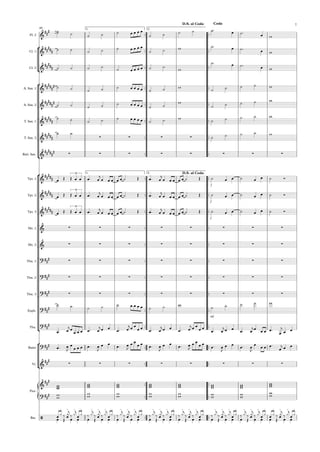 °
¢
°
¢
°
¢
{
°
¢
™™
™™
™™
™™
™™
™™
™™
™™
™™
™™
™™
™™
™™
™™
™™
™™
™™
™™
™™
™™
™™
™™
™™
™™
™™
™™
™™
™™
™™
™™
™™
™™
™™
™™
™™
™™
™™
™™
™™
™™
™™
™™
™™
™™
™™
™™
Fl. 2
Cl. 1
Cl. 2
A. Sax. 1
A. Sax. 2
T. Sax. 1
T. Sax. 2
Bari. Sax.
Tpt. 1
Tpt. 2
Tpt. 3
Hn. 1
Hn. 2
Tbn. 1
Tbn. 2
Tbn. 3
Euph.
Tba.
Baixo
Vi.
Pno.
Bat.
1. 2.48
f
1. 2.
f
f
mf
&
##
#
D.S. al Coda Coda
&
#####
&
#####
&
##
###
#
&
##
####
&
#####
&
##
### ∑ ∑ ∑ ∑
&
##
###
# ∑ ∑ ∑ ∑ ∑ ∑ ∑ ∑
&
##
###
3 D.S. al Coda
&
##
###
3
&
#####
3
& ∑ ∑ ∑ ∑ ∑ ∑ ∑ ∑
& ∑ ∑ ∑ ∑ ∑ ∑ ∑ ∑
?##
# ∑ ∑ ∑ ∑ ∑ ∑ ∑ ∑
?##
# ∑ ∑ ∑ ∑ ∑ ∑ ∑ ∑
?### ∑ ∑ ∑ ∑ ∑ ∑ ∑ ∑
?###
?##
#
?###
&
###
∑ ∑ ∑ ∑ ∑ ∑ ∑ ∑
&
##
#
?##
#
/
o o o o o o o o o o o o o o o o o o o o o o o o o o o o o o o o
˙˙ ˙ ˙ ˙ ˙ œ œ œ œ
˙ ˙ ˙ ˙ ˙™
œ ˙™ œ w
˙ ˙ ˙ ˙ ˙ œ œ œ œ
˙ ˙ w ˙™ œ ˙™ œ w
˙ ˙ ˙ ˙ ˙ œ œ œ œ ˙ ˙ w
˙™ œ ˙™ œ w
˙ ˙ ˙ ˙ ˙ œ œ œ œ ˙ ˙ w
˙ ˙ ˙ ˙ w
˙ ˙ ˙ ˙ ˙ œ œ œ œ ˙ ˙
w
˙ ˙ ˙ ˙ w
˙ ˙ ˙ ˙ ˙ œ œ œ œ ˙ ˙ w
˙ ˙ ˙ ˙ w
˙ ˙
˙ ˙ ˙ ˙ w
œ Œ Œ œ œ œ™ œ
j
œ œ œ œ œ ˙ Œ œ™ œ
j
œ œ œ œ œ ˙ Œ ˙ œ œ ˙ œ œ ˙ Ó
œ Œ Œ œ œ œ™ œ
j
œ œ œ œ œ ˙ Œ œ™ œ
j
œ œ œ œ œ ˙ Œ ˙ œ œ ˙ œ œ ˙ Ó
œ Œ Œ œ œ œ™ œ
j
œ œ œ œ œ ˙ Œ œ™ œ
j
œ œ œ œ œ ˙ Œ ˙ œ œ ˙ œ œ ˙ Ó
˙ ˙ ˙ ˙ ˙ œ œ œ œ ˙ ˙ w ˙ ˙ ˙ ˙ w
œ™ œ
jœ
œ œ œ œ™ œ
jœ œ œ™ œ
jœ œ
œ œ œ™ œ
jœ œ œ™ œ
jœ œ
œ œ
œ™ œ
jœ œ œ™ œ
jœ œ œ œ™
œ
j
œ œ
œ™ œ
J
œ
œ œ œ œ™ œ
J
œ œ
œ™ œ
J
œ œ
œ œ
œ™ œ
J
œ œ
œ™ œ
J
œ œ
œ œ
œ™ œ
J
œ œ
œ™ œ
J
œ
œ œ œ™
œ
j œ œ
www www www www www
www
www www
w
w
w
w
w
w
w
w
w
w w
w
w
w
ww
œ Œ
œ ¿ ‰
œ
œ¿j
‰ ¿j
œ œ
œ ¿ ‰
Œ
¿j
‰
œ
œ¿j
‰ ¿j
œ œ
œ ¿ ‰
Œ
¿j
‰
œ
œ¿j
‰ ¿j
œ œ
œ ¿ ‰
Œ
¿j
‰
œ
œ¿j
‰ ¿j
œ œ
œ ¿ ‰
Œ
¿j
‰
œ
œ¿j
‰ ¿j
œ œ
œ ¿ ‰
Œ
¿j
‰
œ
œ¿j
‰ ¿j
œ œ
œ ¿ ‰
Œ
¿j
‰
œ
œ¿j
‰ ¿j
œ
œ ¿
œ Œ
œ ¿ ‰
œ
œ¿j
‰ ¿j
œ
œ ¿
7
 