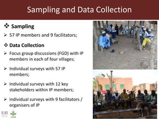 Impact assessment of Volta2 innovation platforms on improvement of crop and livestock productions in four villages of Yatenga province, northern Burkina Faso