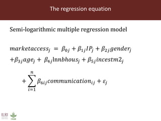 Impact of innovation platforms on marketing relationships: The case of Volta Basin integrated crop-livestock value chains in northern Ghana