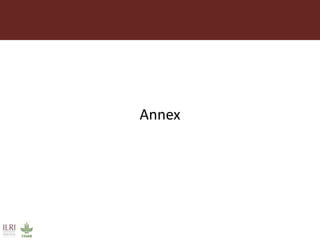 Impact of innovation platforms on marketing relationships: The case of Volta Basin integrated crop-livestock value chains in northern Ghana