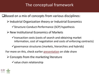 Impact of innovation platforms on marketing relationships: The case of Volta Basin integrated crop-livestock value chains in northern Ghana