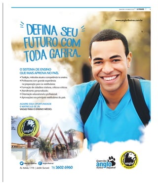 3A CIDADEQUINTA-FEIRA, 21 DE JANEIRO DE 2016
 