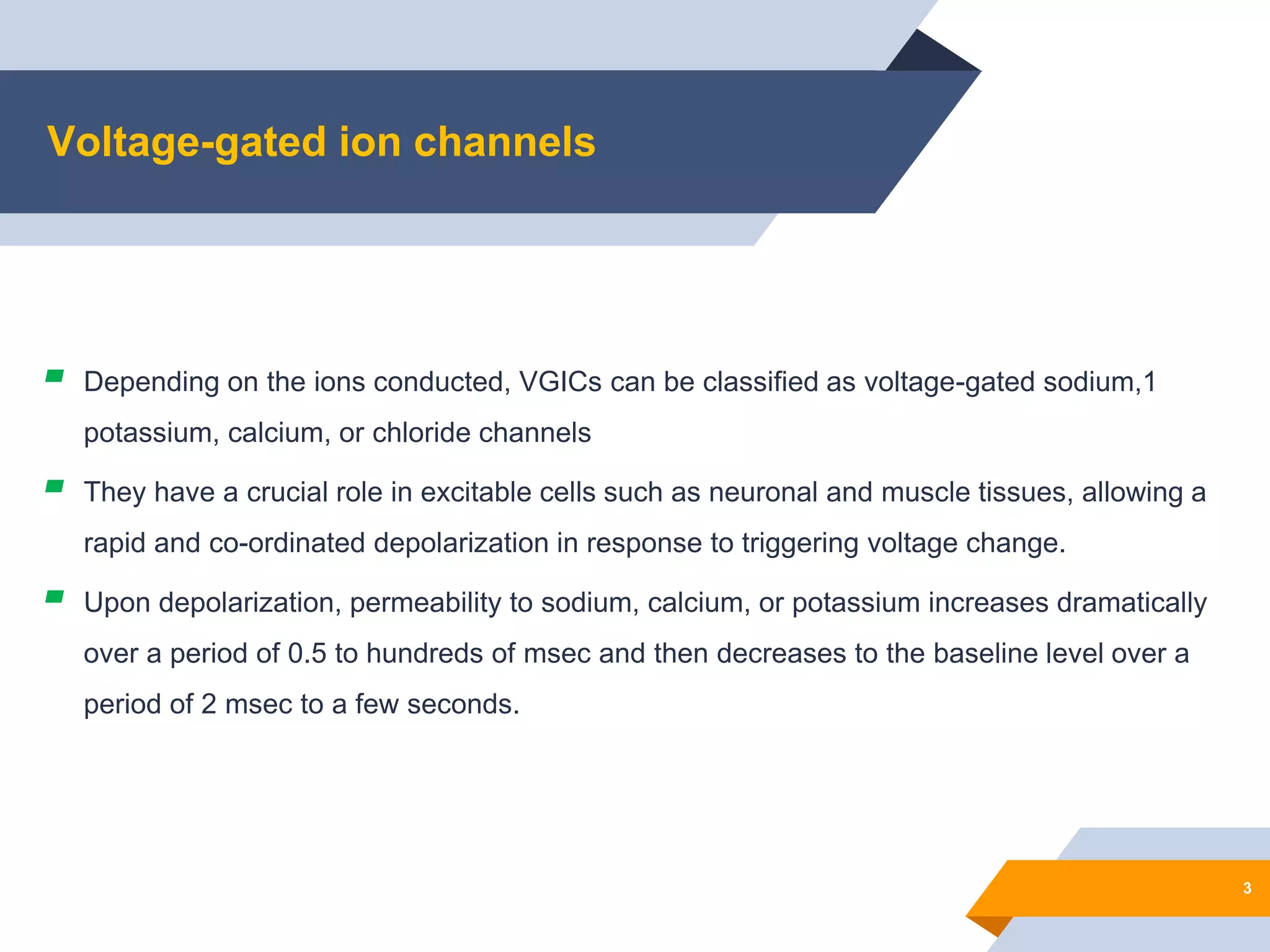 Voltage gated sodium channels | PDF