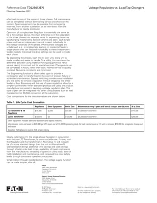 Voltage regulators-vs-load-tap-changers-information-td225012en PDF