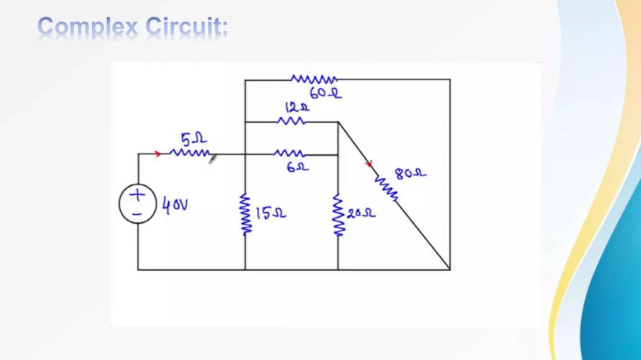 Voltage and current division rule | PPTX