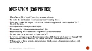 Voltage commutated chopper | PPT