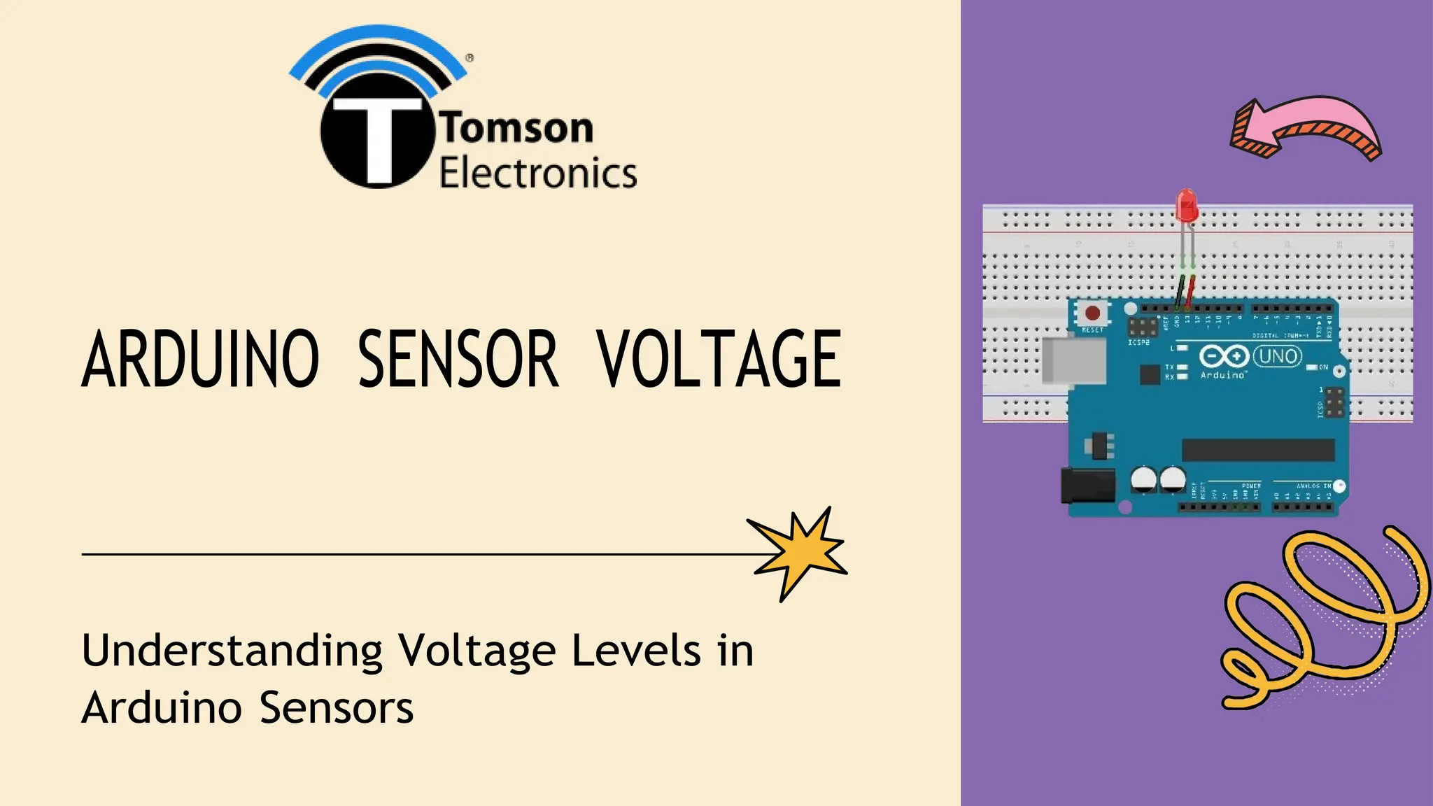 Voltage Detection Sensor Module - Arduino, ARM and other MCU – TOMSON ...