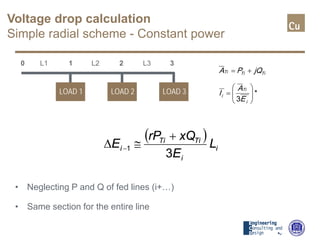 Power cable - Voltage drop | PDF