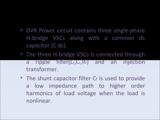 Power circuit of DVR
 