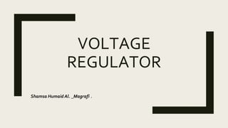 Voltage regulator 2 | PPT