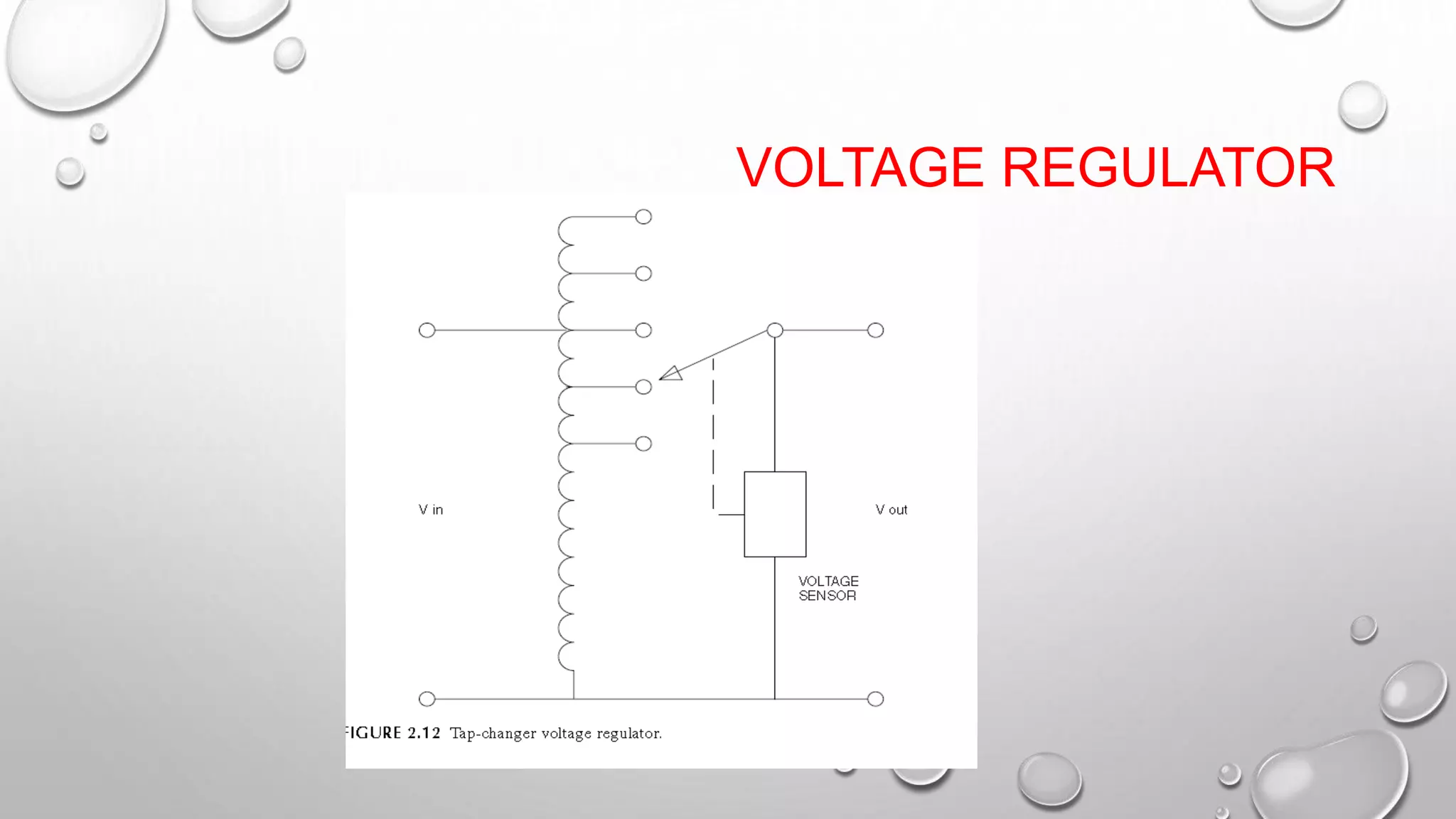 VOLTAGE REGULATOR
 