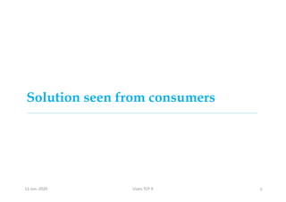 Solution seen from consumers
511-Jun.-2020 Users TCP 9
 
