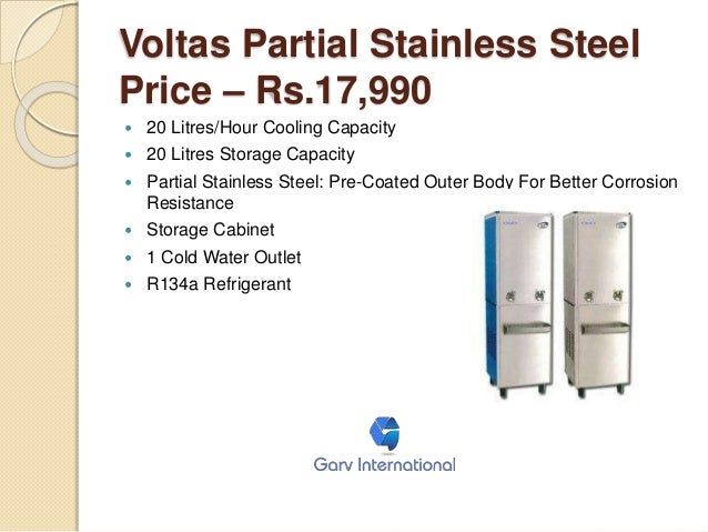 voltas 20 litre water cooler