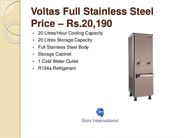 voltas dispenser price list