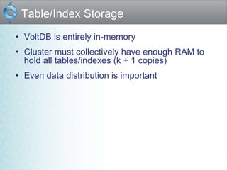 VoltDB.ppt