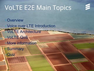 VoLTE overview end to end Presentations | PPT