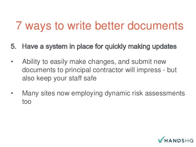 write about risk and win