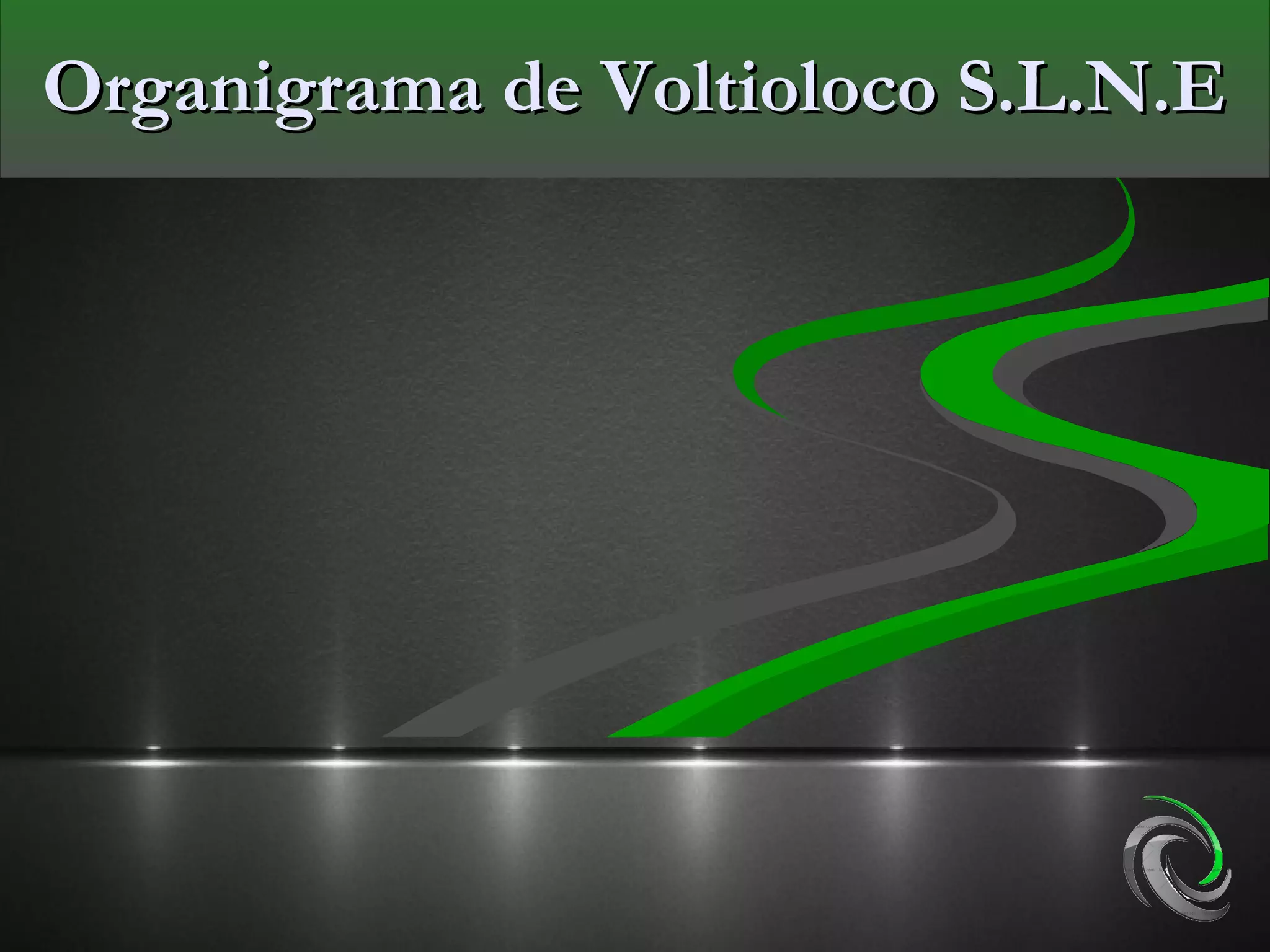 Organigrama de Voltioloco S.L.N.E
 