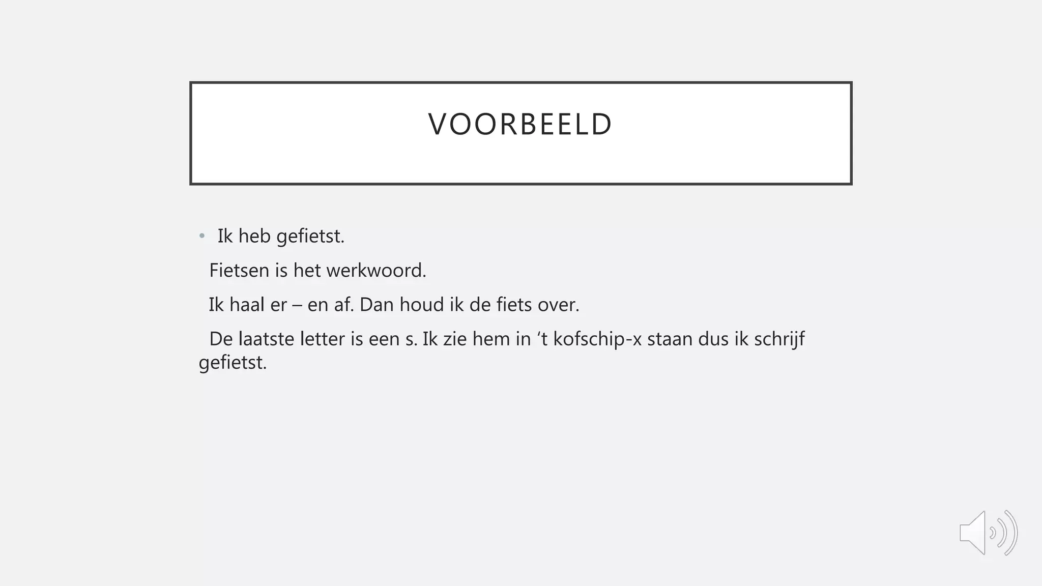 Voltooid deelwoord | PPT