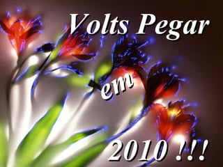 Volts Pegar  2010 !!! em 