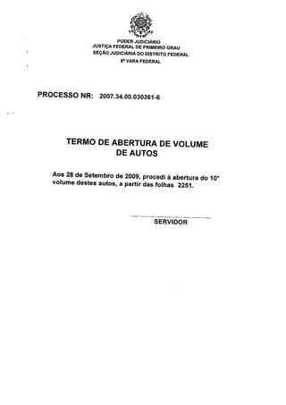Processo DI vs. SCODB Brasília - JFDF - Volume 10