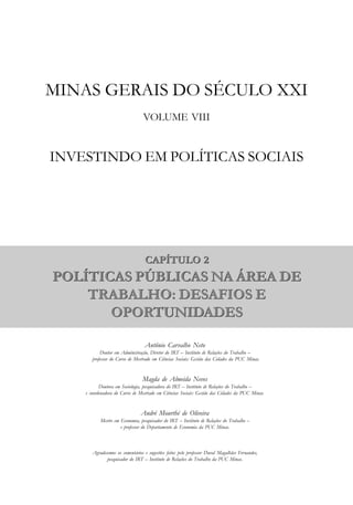 Volume 8   Politicas Sociais