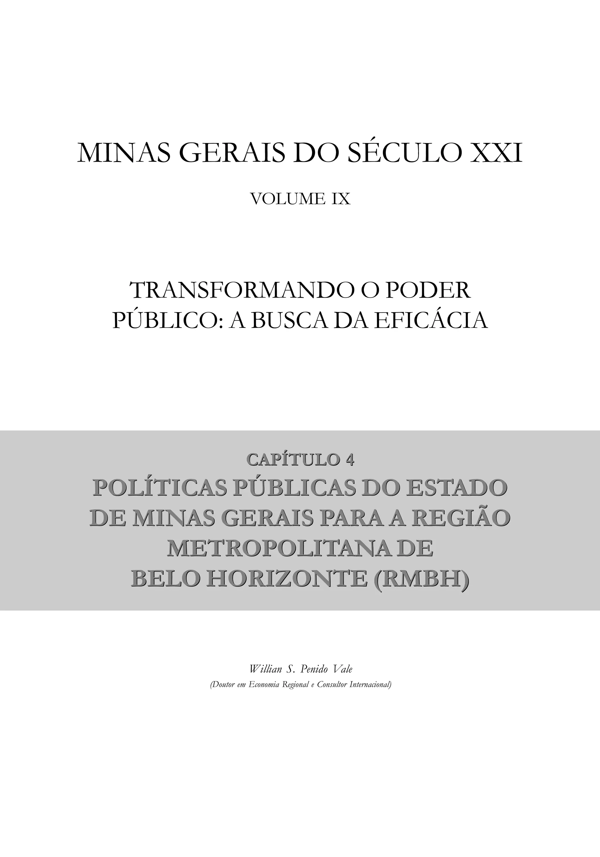 Volume 9 O Poder Publico