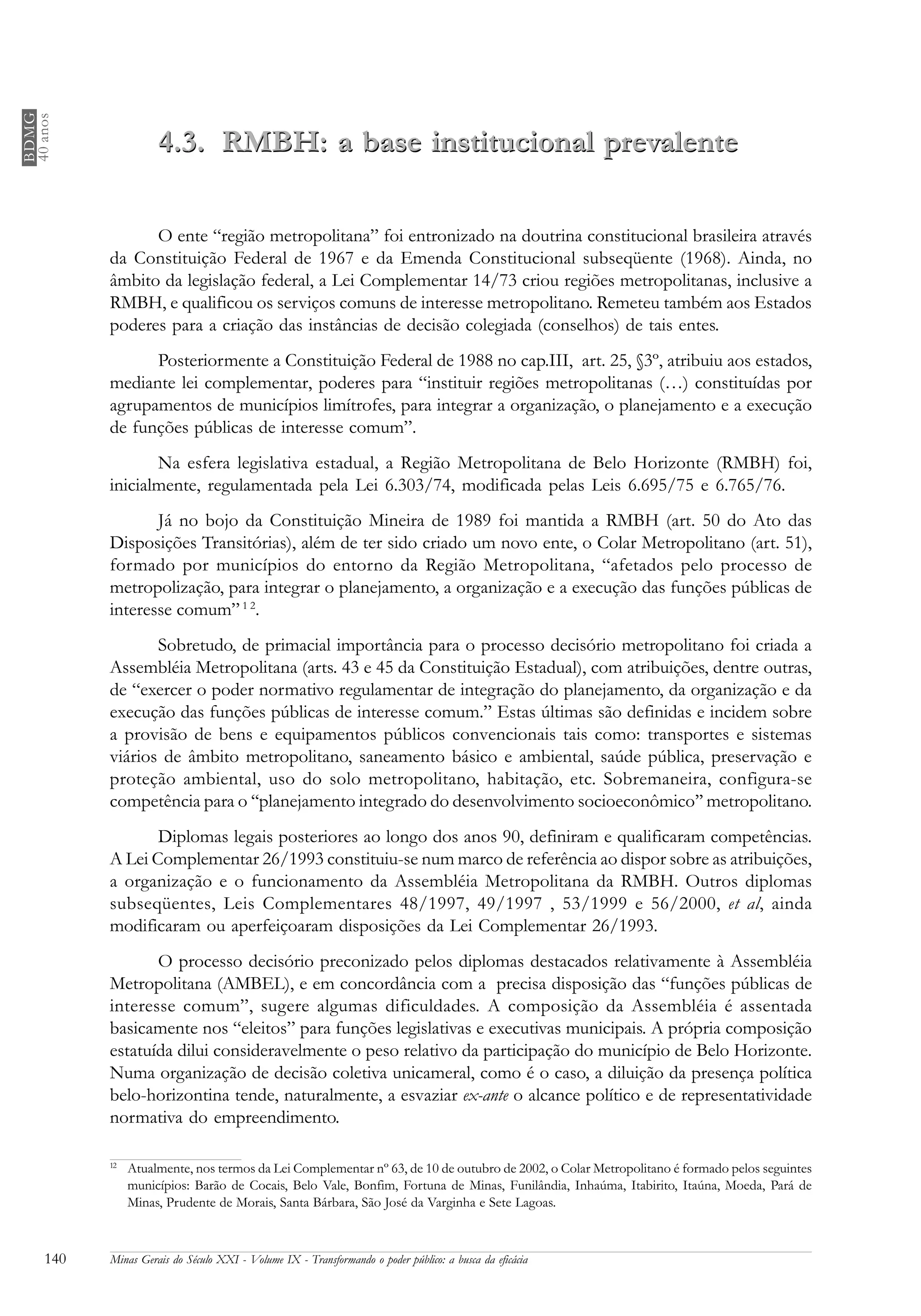 Volume 9 O Poder Publico