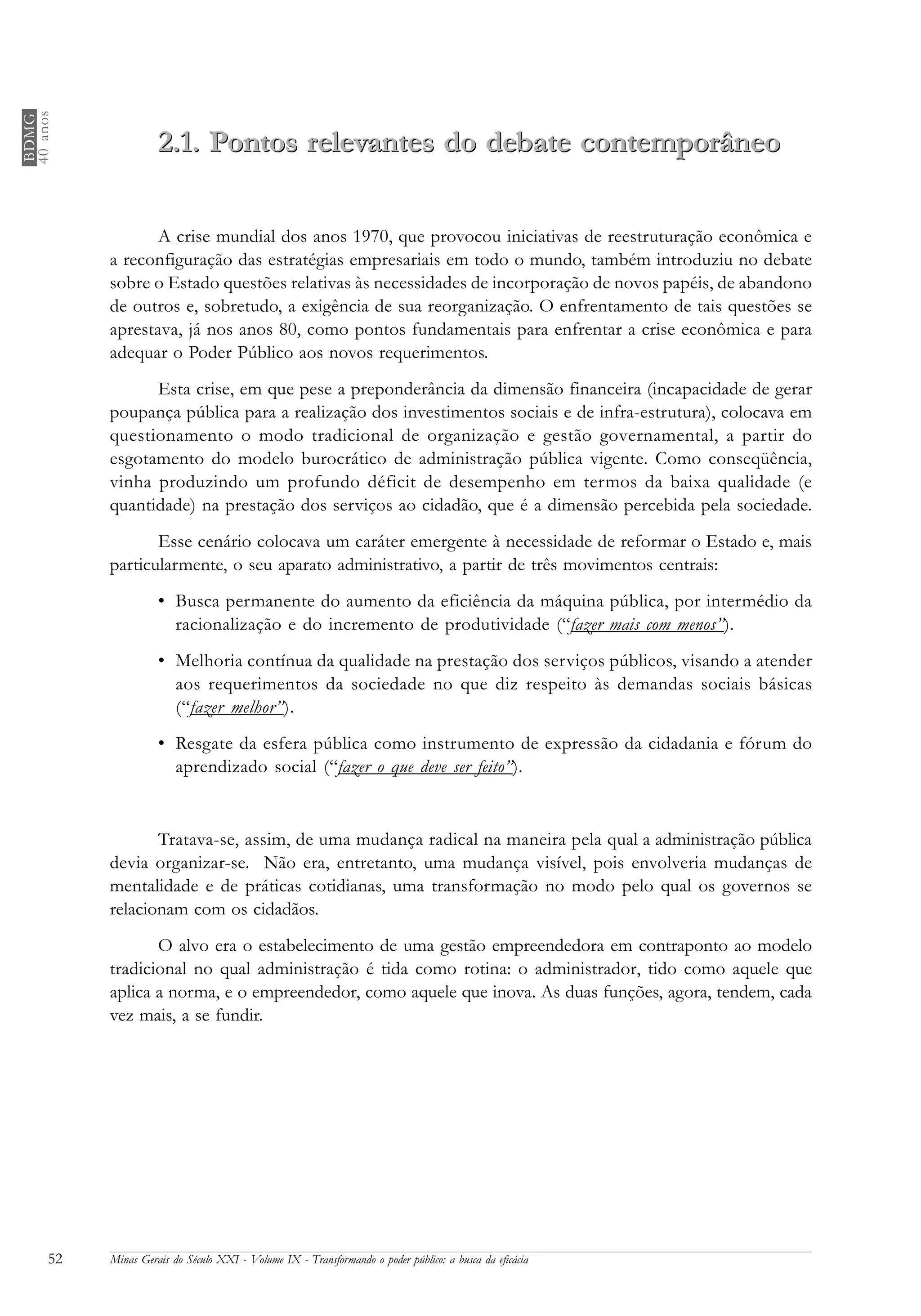 Volume 9 O Poder Publico