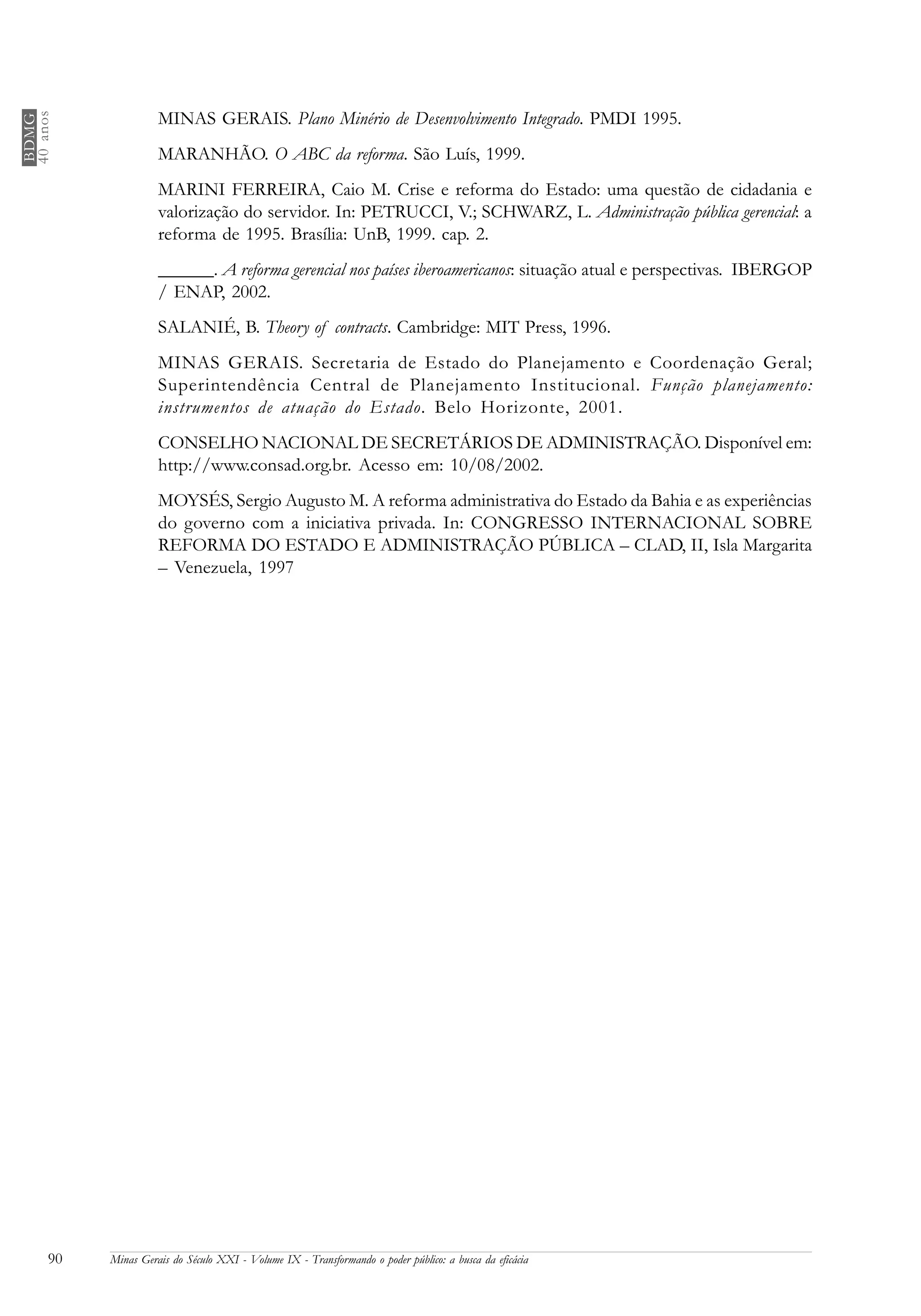 Volume 9 O Poder Publico