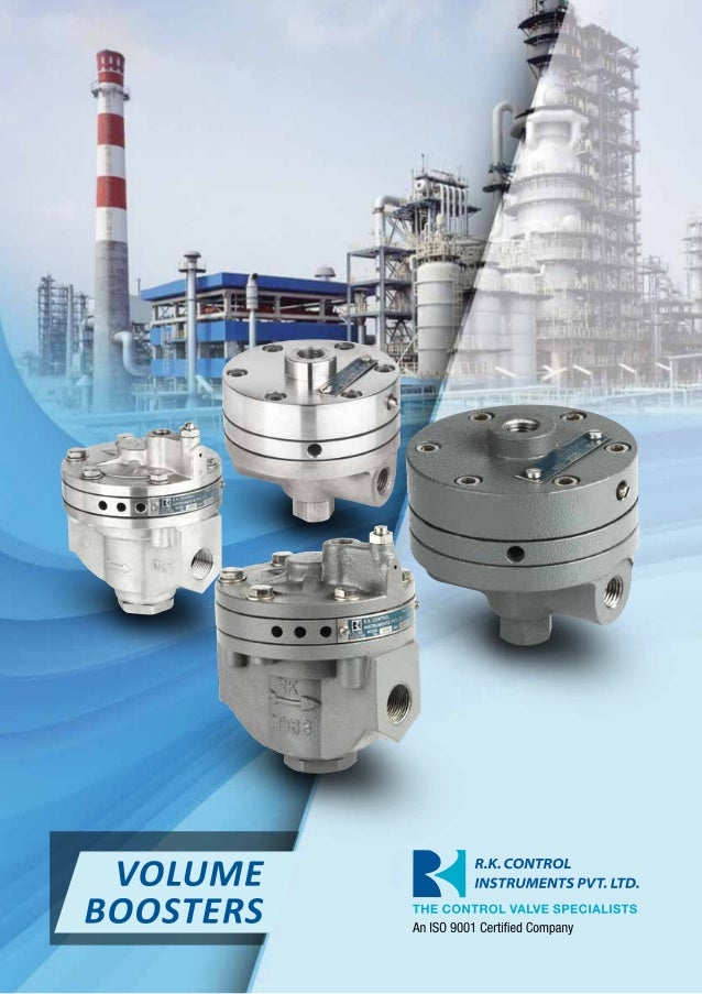 Volume Booster Control Valve Specialists