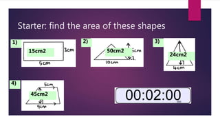 Volume and surface area | PPTX