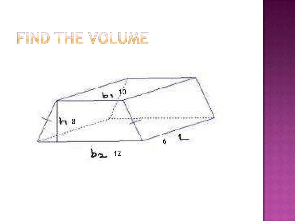 Volume definitions and examples