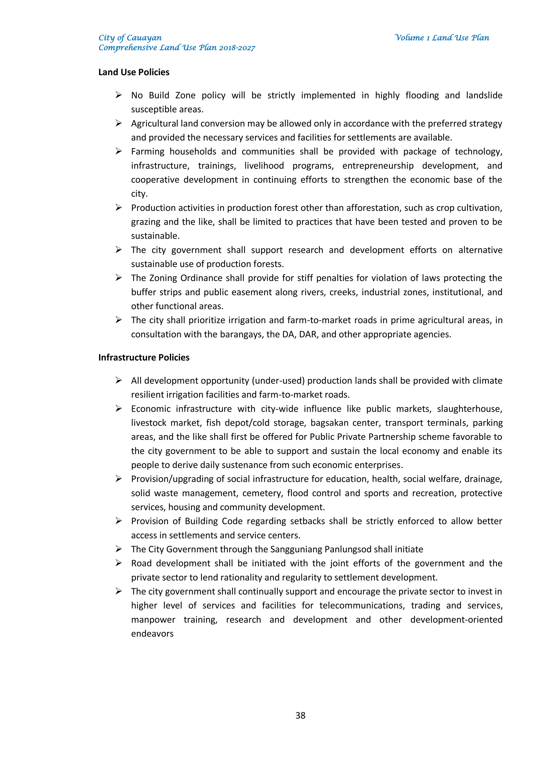 Volume I_ Land Use Plan of tagaytay city, PDF