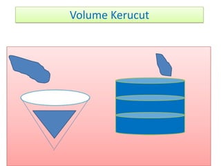 Volume Kerucut
 