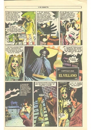 V for Vendetta Volumen 1