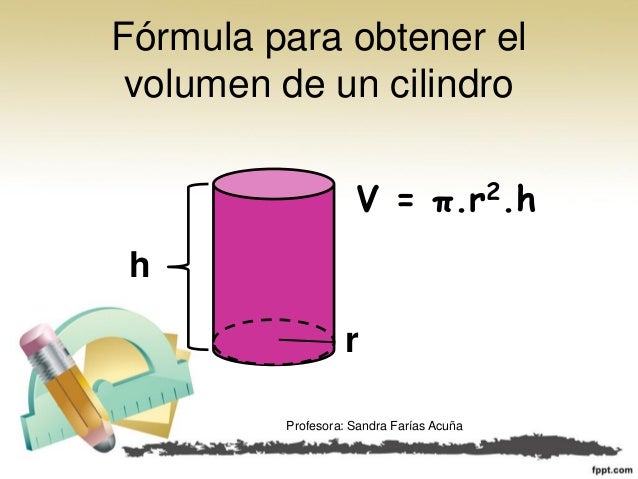 Volumen Cilindro Y Cono