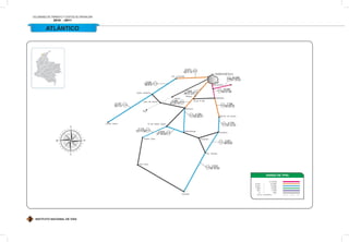 INSTITUTO NACIONAL DE VÍAS
VOLÚMENES DE TRÁNSITO Y COSTOS DE OPERACIÓN
2010 - 2011
ATLÁNTICO
 