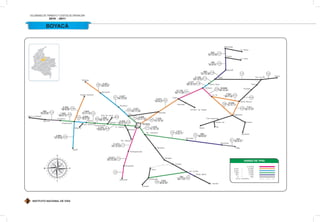 INSTITUTO NACIONAL DE VÍAS
VOLÚMENES DE TRÁNSITO Y COSTOS DE OPERACIÓN
2010 - 2011
BOYACÁ
 
