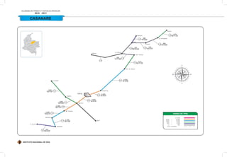 INSTITUTO NACIONAL DE VÍAS
VOLÚMENES DE TRÁNSITO Y COSTOS DE OPERACIÓN
2010 - 2011
CASANARE
 