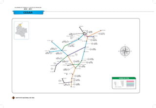 INSTITUTO NACIONAL DE VÍAS
VOLÚMENES DE TRÁNSITO Y COSTOS DE OPERACIÓN
2010 - 2011
CESÁR
 
